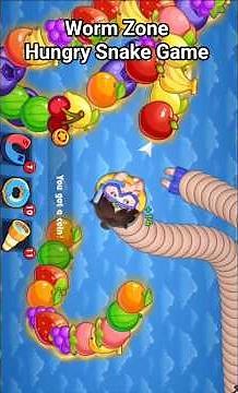 Worm Zone Hungry Snake Game #wormszone #snake #snakegame #satisfying #satisfyingvideo #gameplay