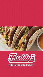 Our all NEW Smash Burger Taco is here! Same amazing Freddy’s steakburger, smashed into a tortilla. It's the best of both worlds.🤝 | Freddy's Frozen Custard & Steakburgers