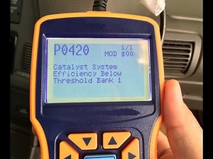 how to fix P0420 ENGINE CODE