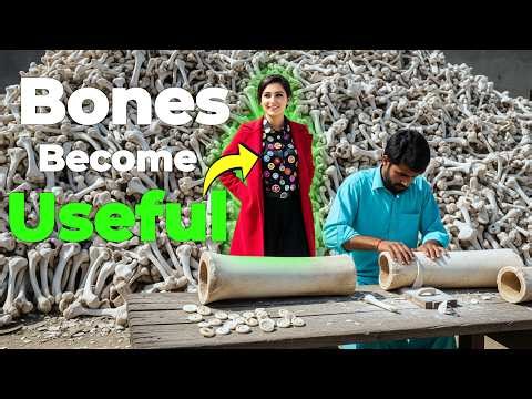 You Won’t Believe How MILLIONS of Bones Become Everyday Products!