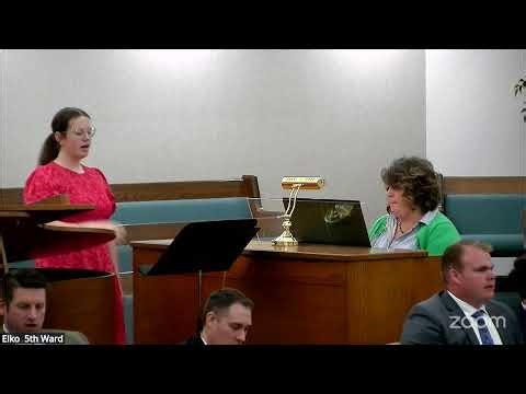 Elko 5th Ward's Zoom Meeting