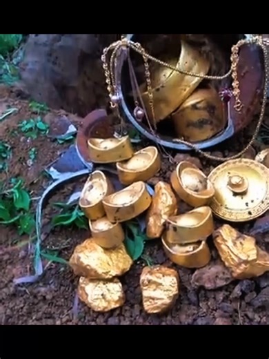 Treasure Hunting with a Metal Detector: Finding Gold Ingots
