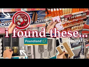 Come Shop with Me at Poundland for Christmas Gift Finds on a Budget | Vlogmas 15