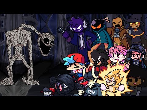 FNF Aurora But Different Characters Sing It 🎶 (Everyone Sings Aurora)