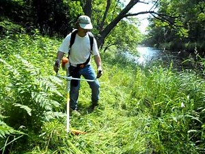 Stihl fs450 grass cutting blade