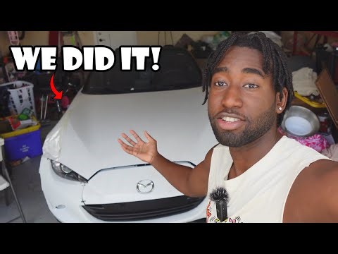 Finally Got My Wrecked Miata to Start... But I Can't Drive Stick 😫