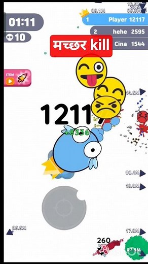 🤤 मच्छरों का खून पीने से होता हे यह बड़ा । mosquito iq #gameplay #trendingshorts