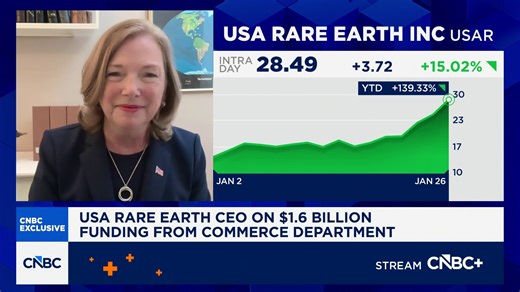 USA Rare Earth CEO breaks down $1.6B in funding from Commerce Department