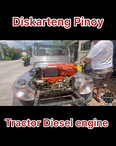 2.8M views · 40K reactions | Diskarteng Pinoy….. Owner Type Jeep -Diesel Tractor Engine. Katuwang ni Tatay Orlando sa Pagsasaka! Gse auto repair and welding shop #jeep #OTJPH #OTJ #ownertypejeep #DiskartengPinoy #GawangPinoy #pinoy #bukid | Vintage Moto-Lover | Facebook