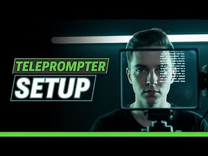 How to Set Up a Teleprompter for Videos (Complete Beginner Guide)
