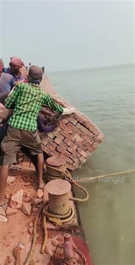 ইটের জাল দিয়ে কিভাবে নদী ভাঙ্গন ঠেকানো হয় | River Erosion