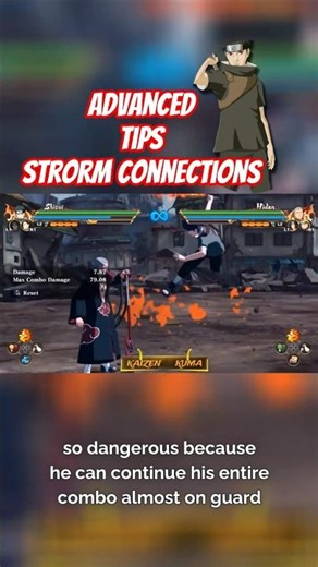 Hidden Character Tips Storm Connections doesn't teach you ft Shisui Uchiha #stormconnections #shisui