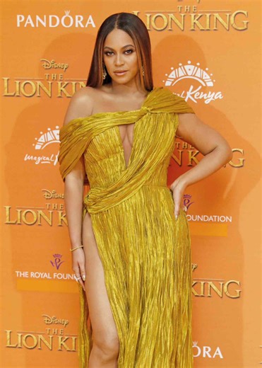 Beyoncé Shines at The Lion King Premiere in London