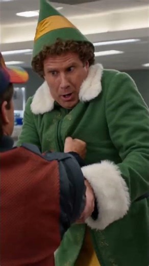 MARTY MCFLY FIGHTS ELF WILL FERRELL #bttf #elf