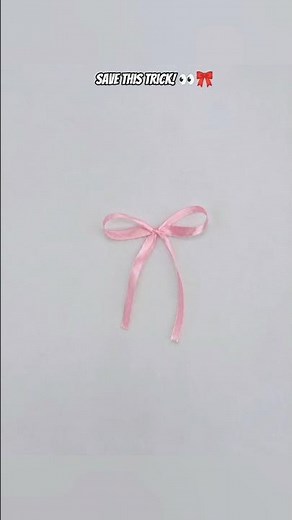 Easy Ribbon Bow 🎀✨