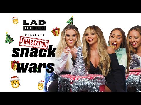 Little Mix Try Christmas Snacks From Around The World | Snack Wars