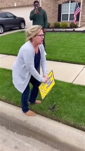 HOA Bans Support Our Troops Sign — ENTIRE Army Unit Shows Up 🪖🇺🇸