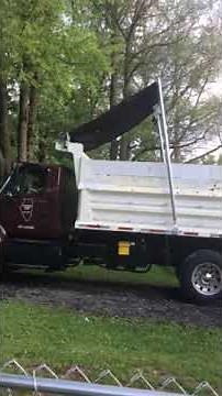 Carolina Tarps Dump Truck Tarp System in Use