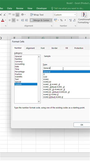 Cách định dạng phân số trong Excel #learnontiktok #tinhocvanphong #daotaotinhoc #hoccungtiktok #tinhocvanphong