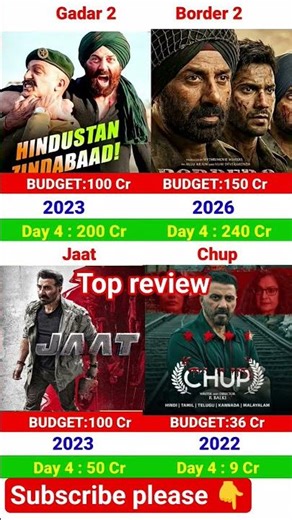 Border 2 Box Office Collection | Sunny Deol | Varun Dhawan | Border 2 4th Day Collection Worldwide,