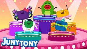 JunyTony - Marshmallow Songs for Kids - Dance And Freeze with Marshmallows (2022)