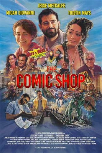 The Comic Shop (2025) - Movie