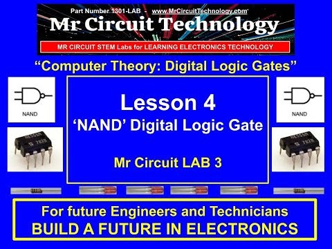 Lab 3 - Lesson 4 "The 'NAND' Logic Gate"