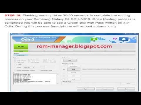 How To Root Samsung Galaxy S4 SGH-M919 [ROOT TUTORIAL]
