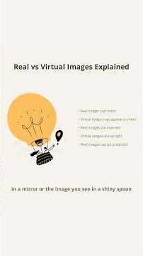 Real vs Virtual Images Demystified!