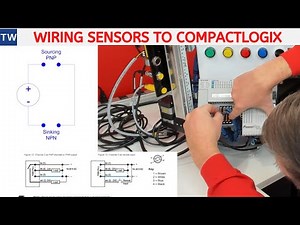 Wiring M12 Sensors to an Allen Bradley Compactlogix PLC