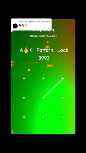 Mastering the 3993 AK Pattern Lock Challenge