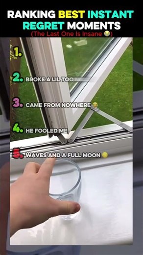 Ranking The Best 'Instant Regret' Moments Ever!!