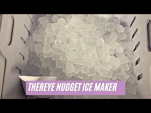 Thereye Nugget Ice Maker Countertop ER-IM03 Review & Test | Portable Pebble Ice Maker Machine