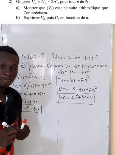 suite Arithmetique NS4 SMP SES SVT LLA SMP