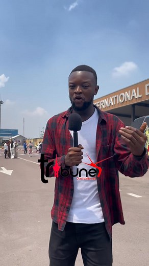 Urgent 🚨 Au micro de Tribune d’Actualité.net, premières réactions de la population depuis l’aéroport de Ndjili. | Tribune d’actualité.net