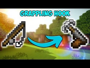 How to Get a Grapple Hook in Minecraft Bedrock | Bedrock Command Block Tutorial