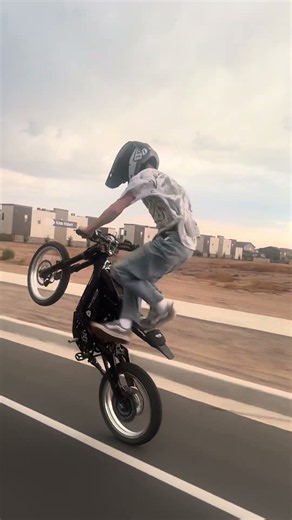 Double post😉 #ebike #wheelie # #ai #automobile #az #underground #supermoto