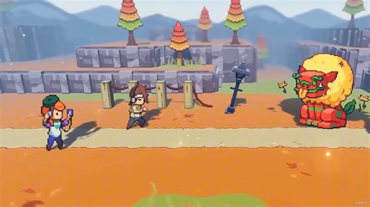 Udemy – Godot 4构建3个游戏（2D、3D 冒险和奔跑）