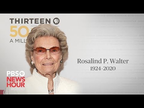 Remembering Rosalind P. Walter's impact on PBS programming