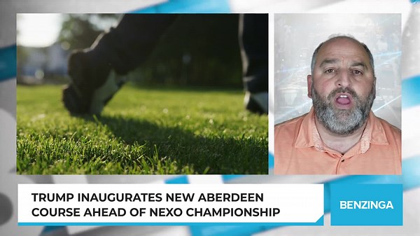 Trump Inaugurates New Aberdeen Course Ahead Of Nexo Championship