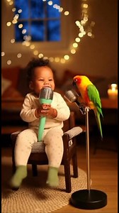 : #KaraokeParrot #BabyLaughs #TalkingBird #CuteAnimals #ViralVideo #BirdTok | Beyond Mick | Facebook