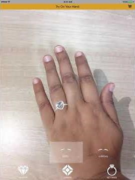 TryARing: Augmented Reality App to Build, Try and Buy Diamond Rings