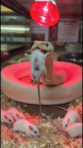 Mouse Didn’t See the Snake Coming 😳🐍 #shorts