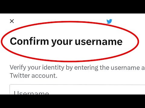 Twitter || How To Confirm your Username | Verify your identity in Twitter account Recovery