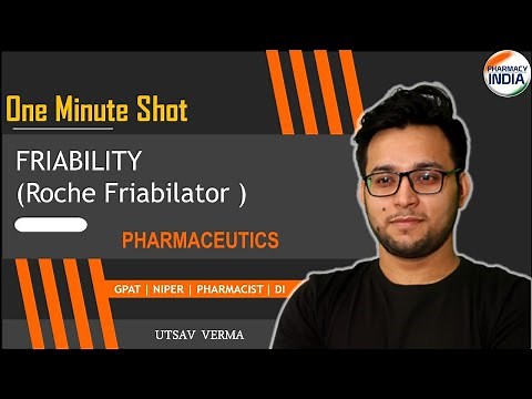 Friability Test | Roche Friabilator | Tablet Evaluation | Pharmaceutics | GPAT | NIPER | PHARMACIST
