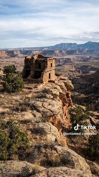 The Colorado Towers Nobody Ever Came Back To They built towers by hand, then walked away and never came back. 🏜️ Deep in the canyons of southwest Colorado, Ancestral Puebloan families raised multi-story stone towers across six scattered sites near Cortez, hand-pecking sandstone and pressing mud mortar between the stones with their own fingers. For generations the towers held life. Then a brutal 23-year megadrought settled over the region in the late 1200s, and within decades every tower stood s