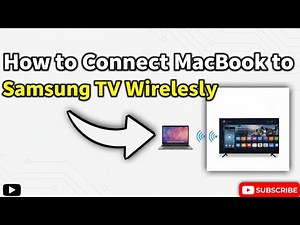 How to Connect MacBook to Samsung TV Wirelessly | AirPlay & Screen Mirroring Full Setup Guide