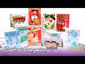 Crafter's Companion Christmas Frame Card Kit