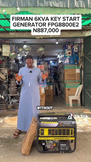 Firman 6.0KVA Key Start Generator Review