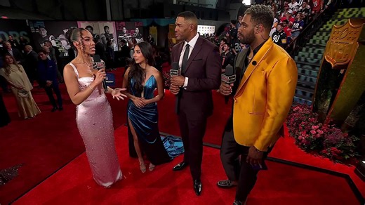 Michael Strahan shares his excitement for DPOY announcement 'NFL Honors red carpet'